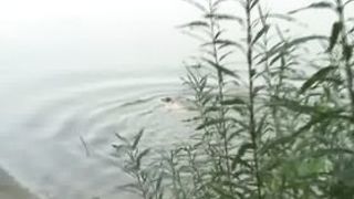 Замужняя тёлка на пляже пососала мужику в позе 69 и поеблась с ним раком
